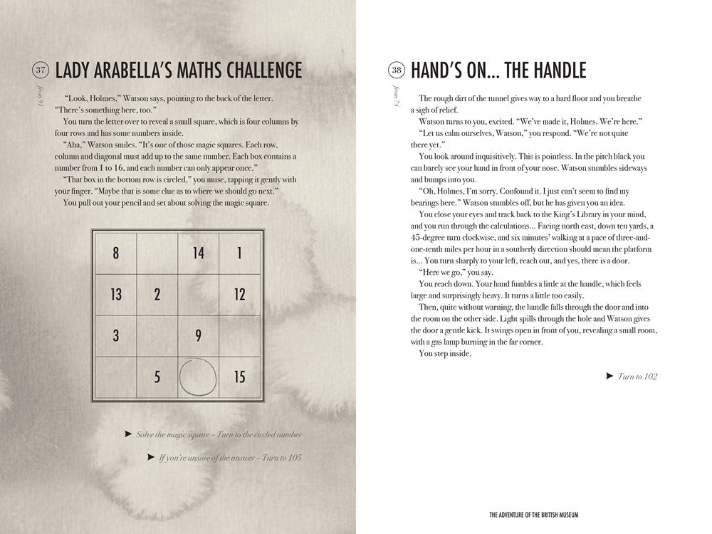 Sherlock Holmes Escape Book: Adventure of the British Museum