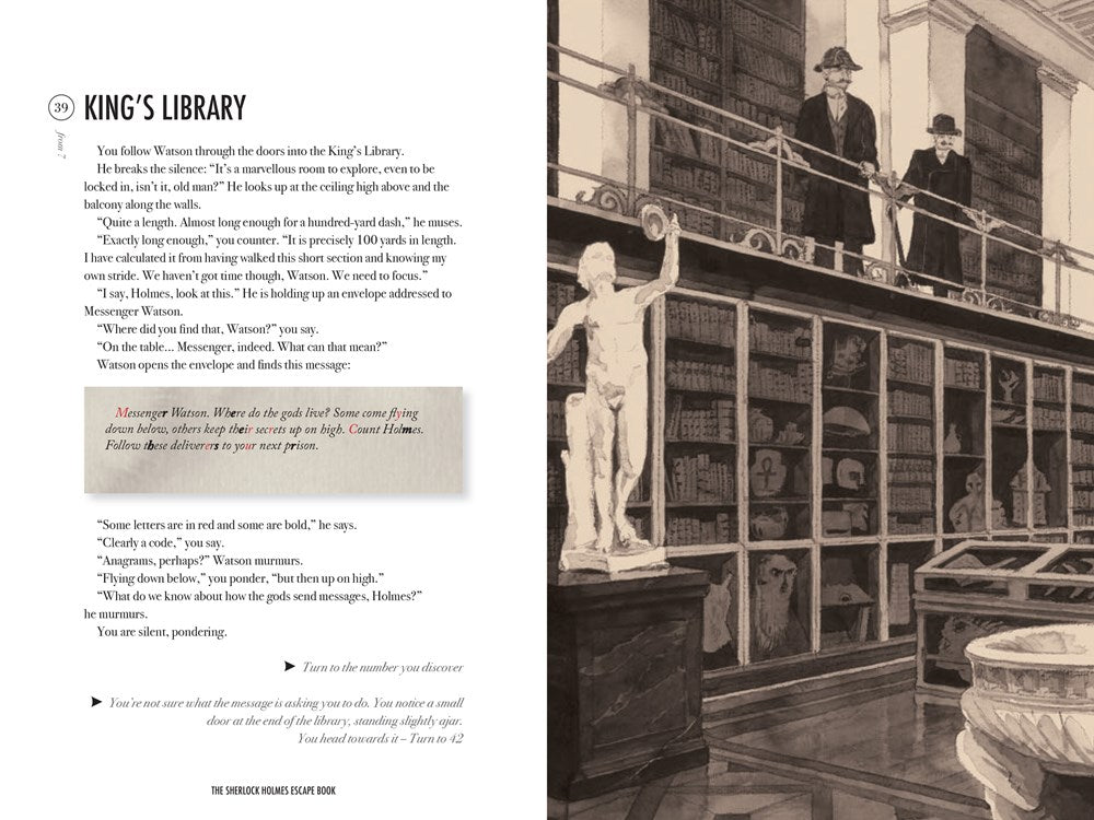 Sherlock Holmes Escape Book: Adventure of the British Museum