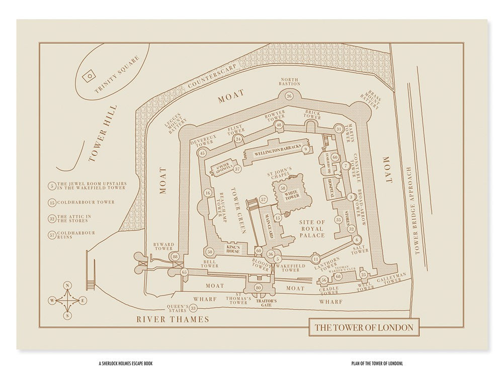 Sherlock Holmes Escape Book: Adventure of the Tower of London