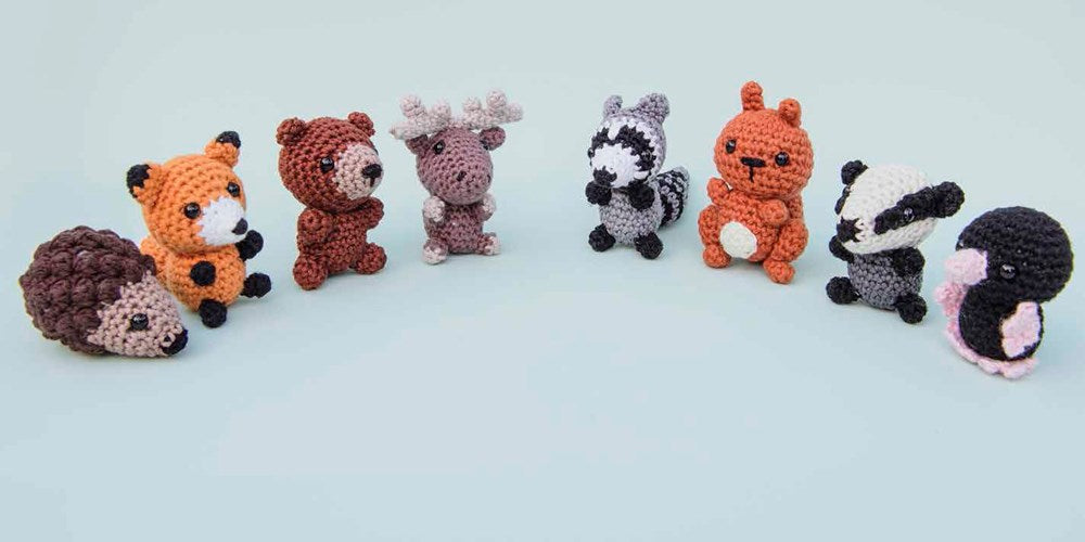 Mini Amigurumi Animals: 26 tiny creatures to crochet