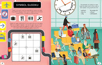 On The Plane Activity Book: Includes puzzles, mazes, dot-to-dots and drawing activities