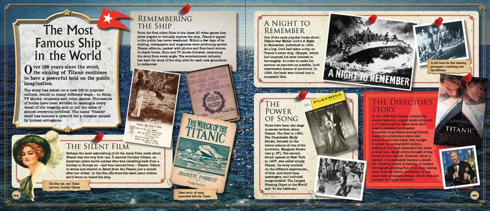 The Story of Titanic for Children: Astonishing Little-Known Facts and Details About the Most Famous Ship in the World (Y)