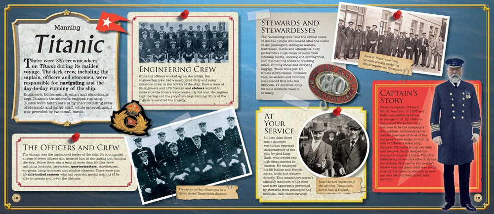 The Story of Titanic for Children: Astonishing Little-Known Facts and Details about the Most Famous Ship in the World