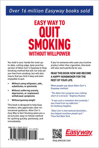 Allen Carr's Easy Way to Quit Smoking Without Willpower - Includes Quit Vaping: The best-selling quit smoking method updated for the 21st century