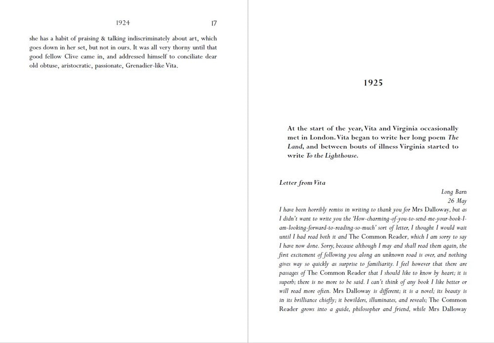 Virginia Woolf and Vita Sackville-West