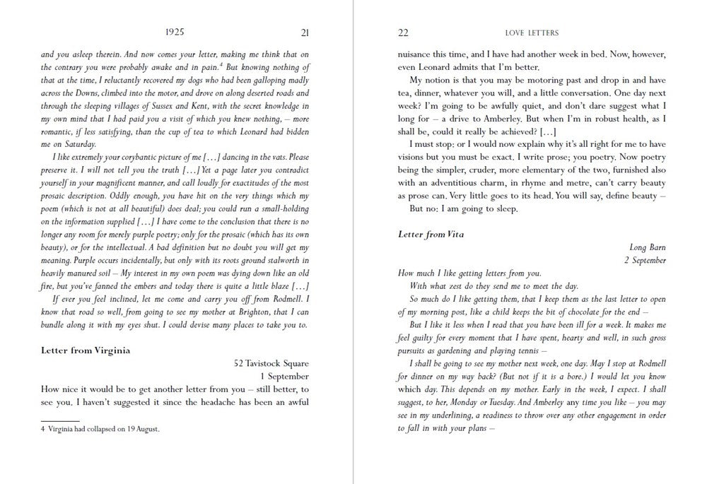 Virginia Woolf and Vita Sackville-West