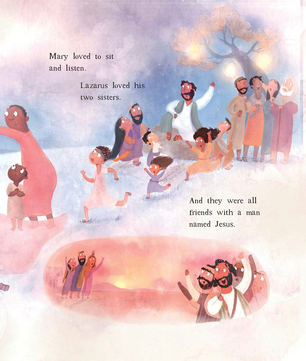 Goodbye to Goodbyes Storybook: A True Story About Jesus, Lazarus, and an Empty Tomb