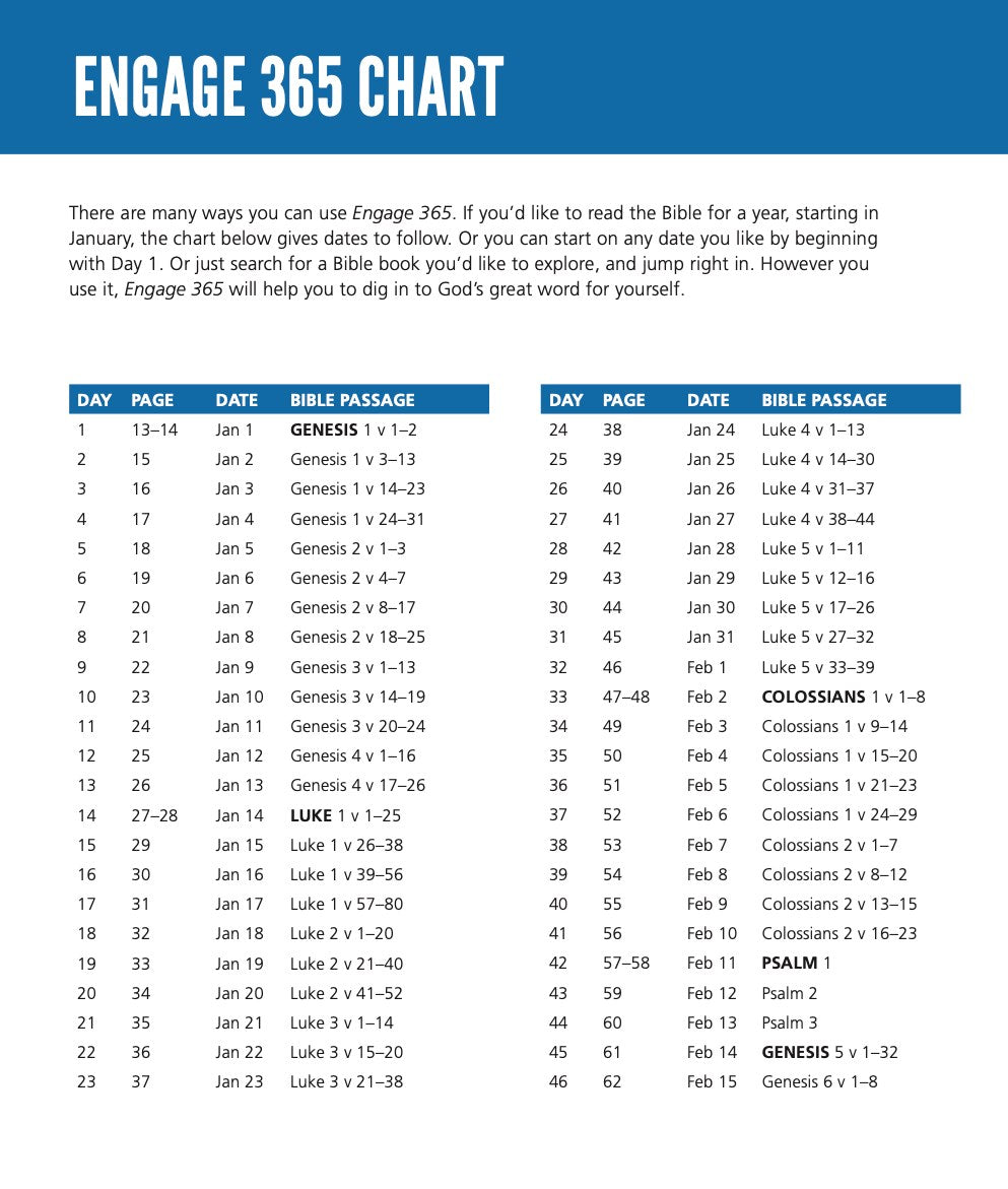 Engage 365: Beginnings and Endings