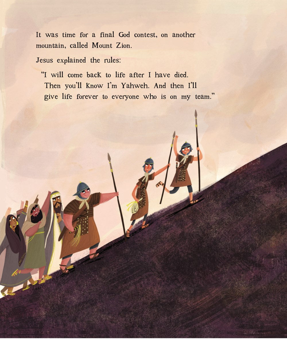 The God Contest Storybook: The True Story of Elijah, Jesus, and the Greatest Victory