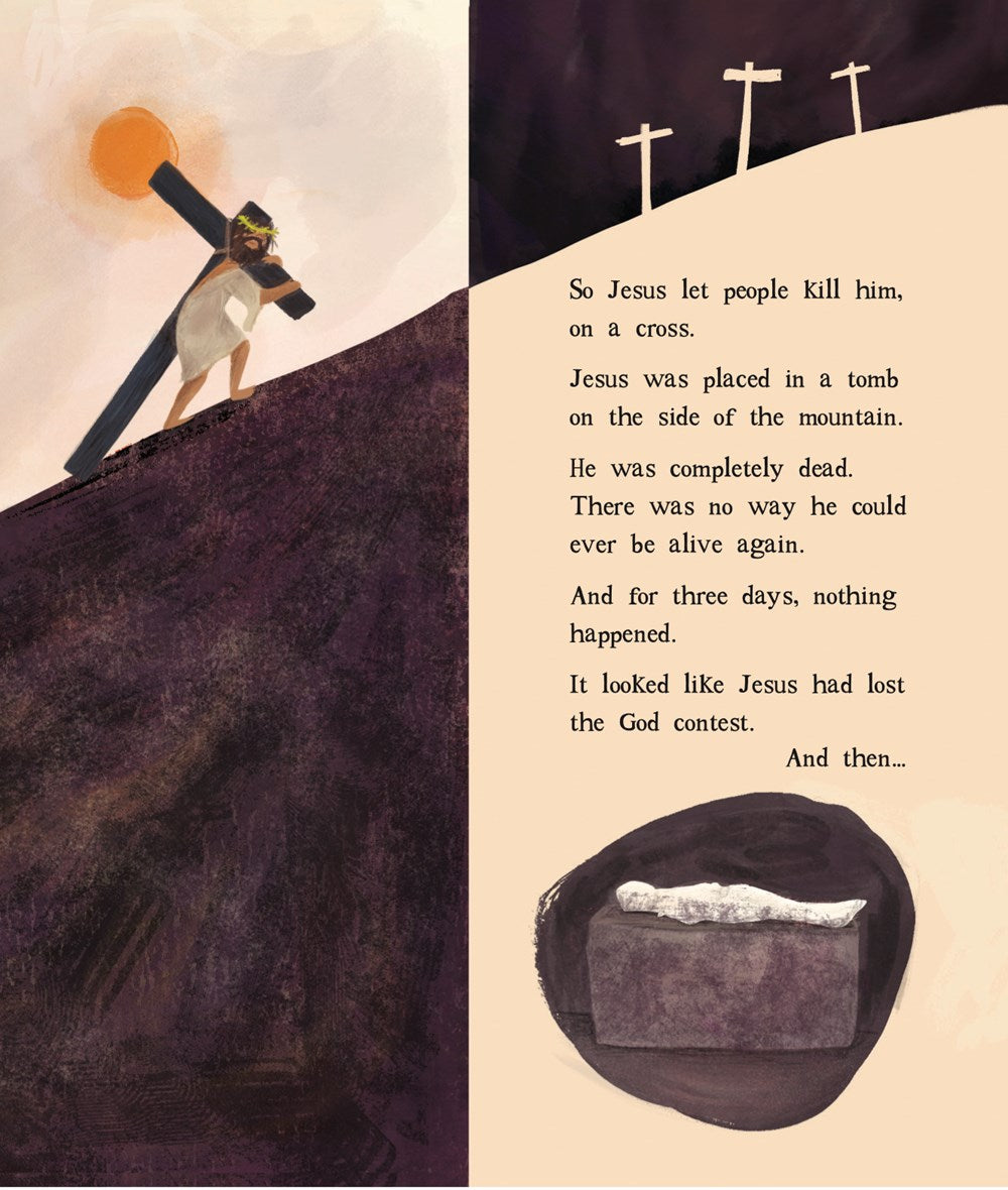 The God Contest Storybook: The True Story of Elijah, Jesus, and the Greatest Victory