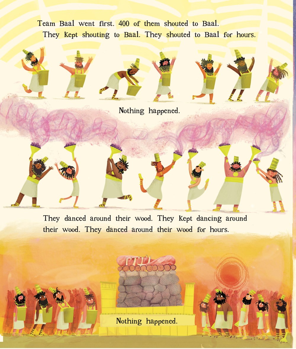 The God Contest Storybook: The True Story of Elijah, Jesus, and the Greatest Victory