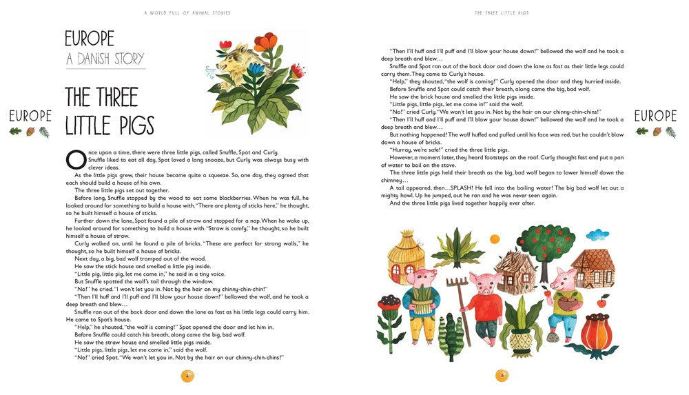 A World Full of Animal Stories: 50 folk tales and legends