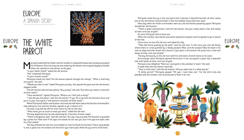 A World Full of Animal Stories: 50 folk tales and legends