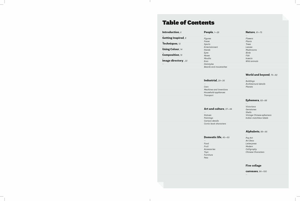 Extraordinary Things to Cut Out and Collage