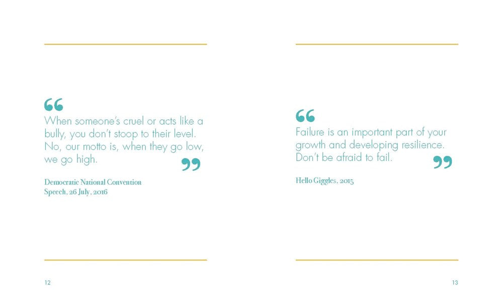 Michelle Obama: Quotes to Live by