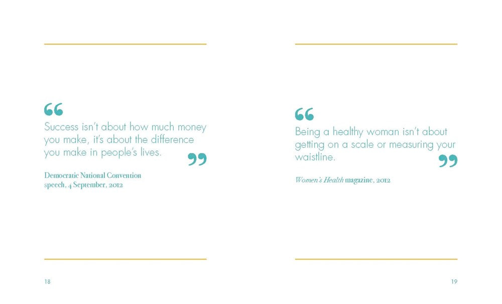 Michelle Obama: Quotes to Live by