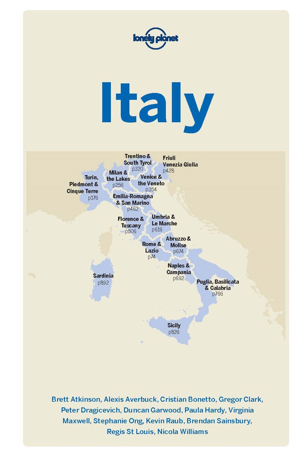 Lonely Planet Italy 15  (15th Edition)