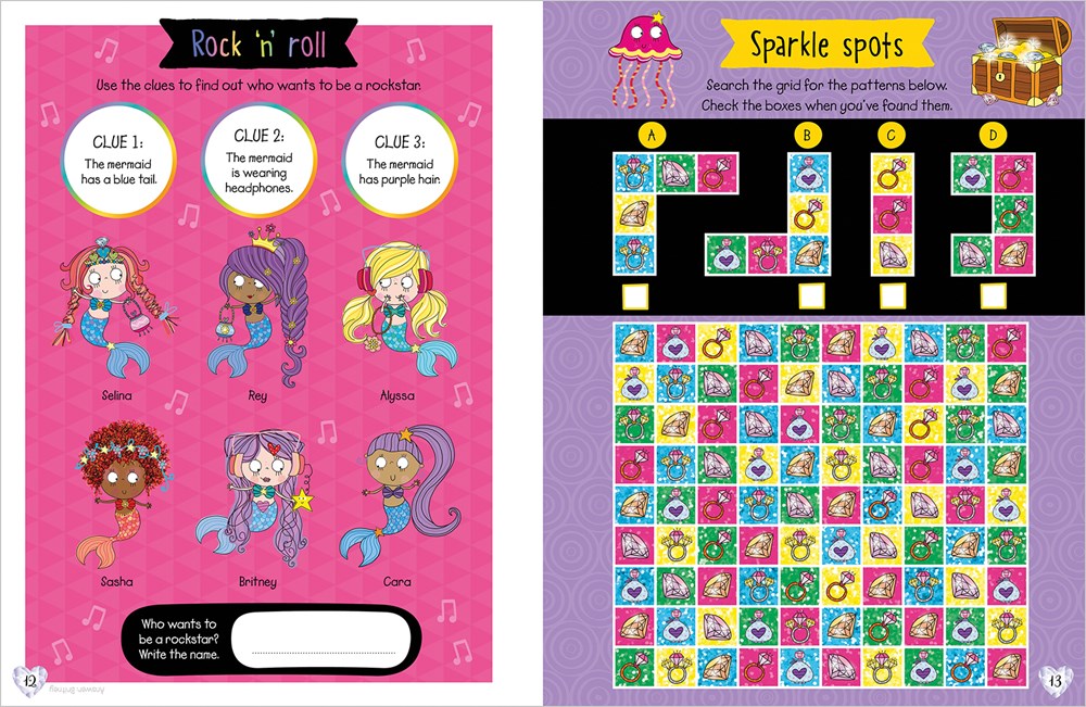 Mermaids Activity Book