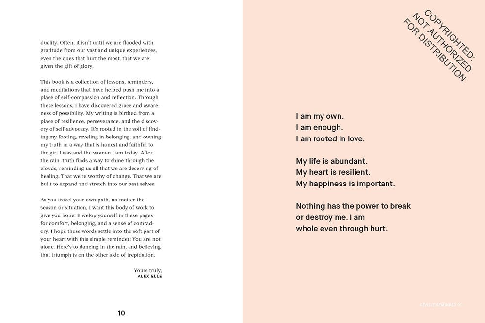 After the Rain: Gentle Reminders for Healing, Courage, and Self-Love