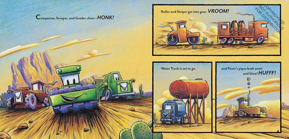 Construction Site: Road Crew, Coming Through!