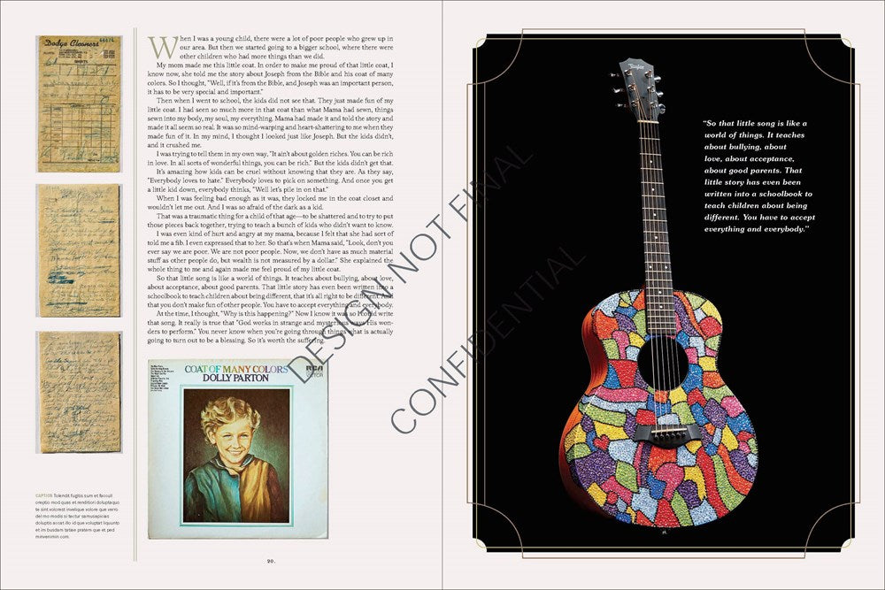 Dolly Parton, Songteller: My Life in Lyrics