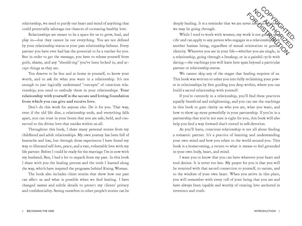 Becoming the One: Heal Your Past, Transform Your Relationship Patterns, and Come Home to Yourself