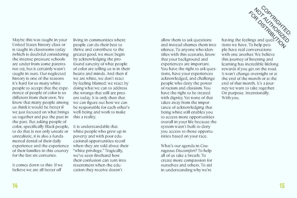 Courageous Discomfort