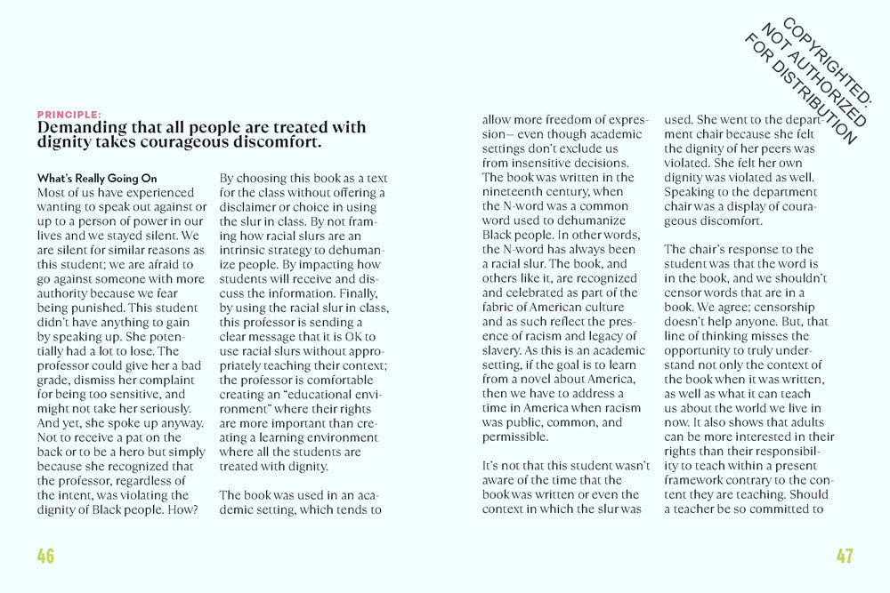 Courageous Discomfort