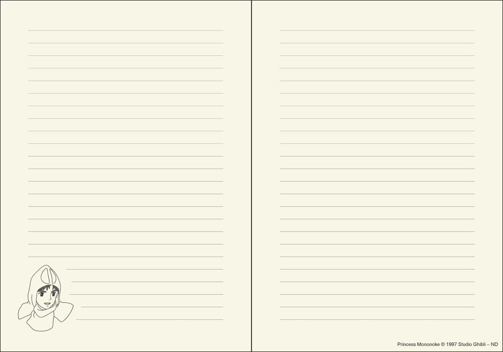 Studio Ghibli Princess Mononoke Journal