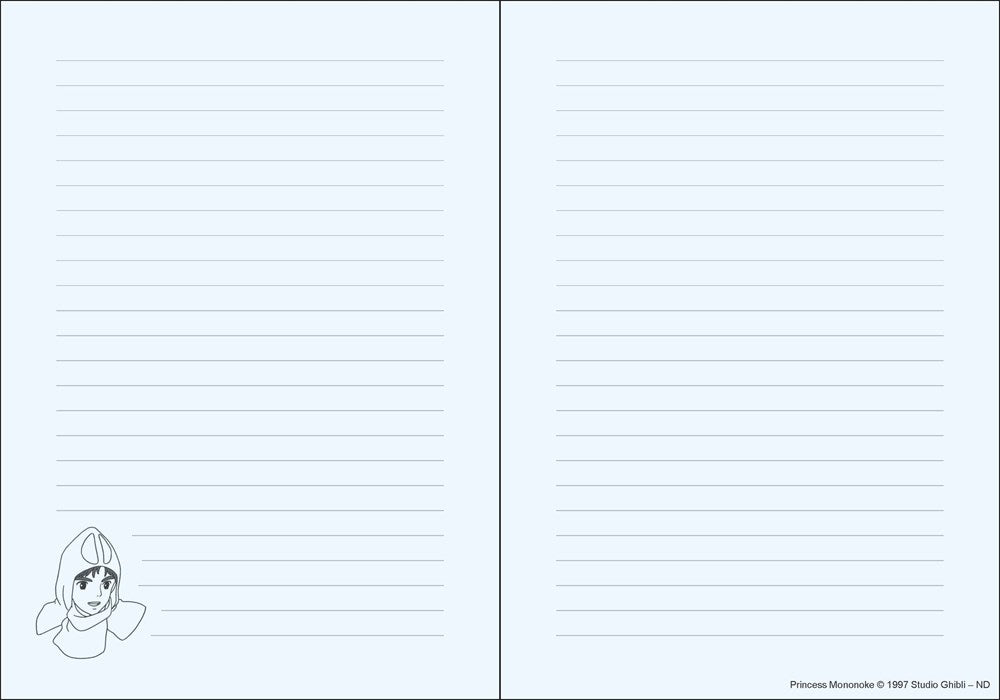 Studio Ghibli Princess Mononoke Journal