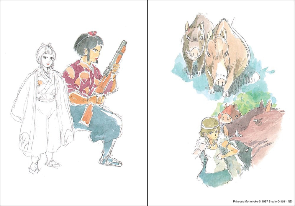 Studio Ghibli Princess Mononoke Journal