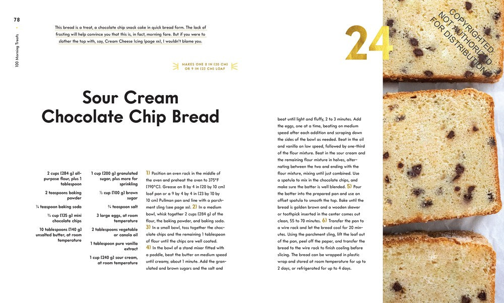 100 Morning Treats: With Muffins, Rolls, Biscuits, Sweet and Savory Breakfast Breads, and More