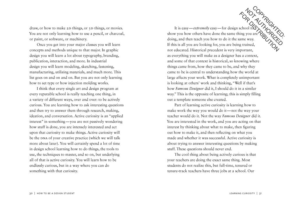 How to Be a Design Student (and How to Teach Them)