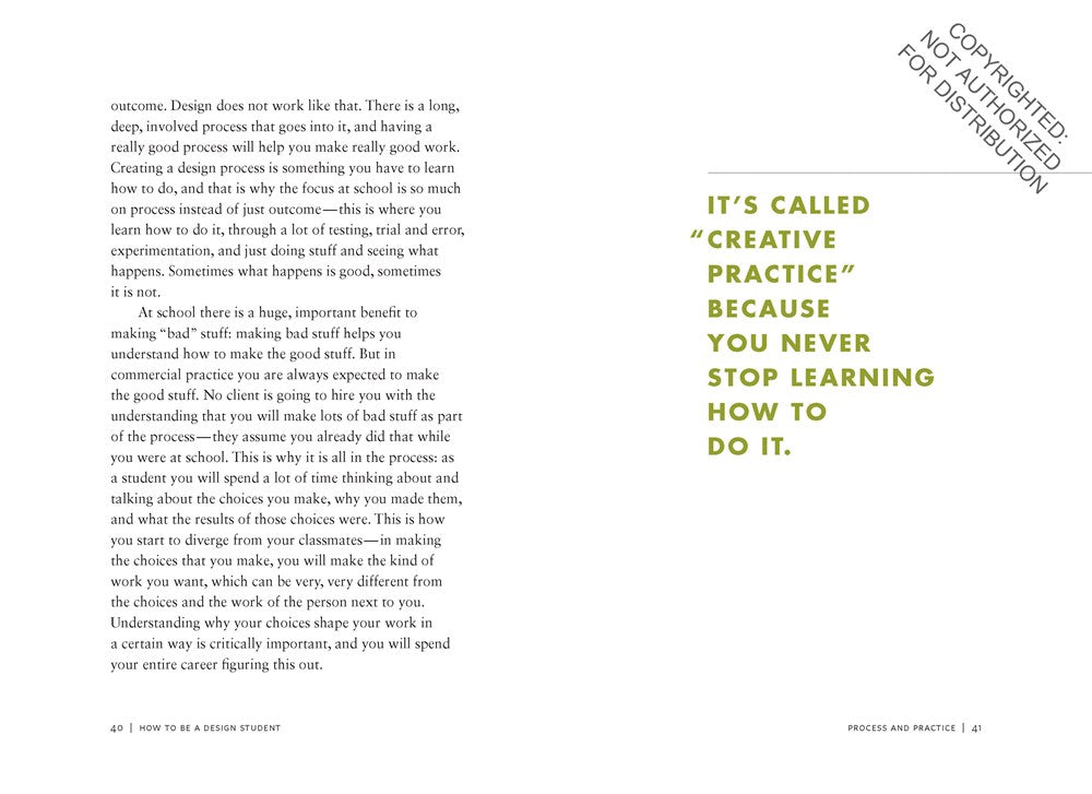 How to Be a Design Student (and How to Teach Them)