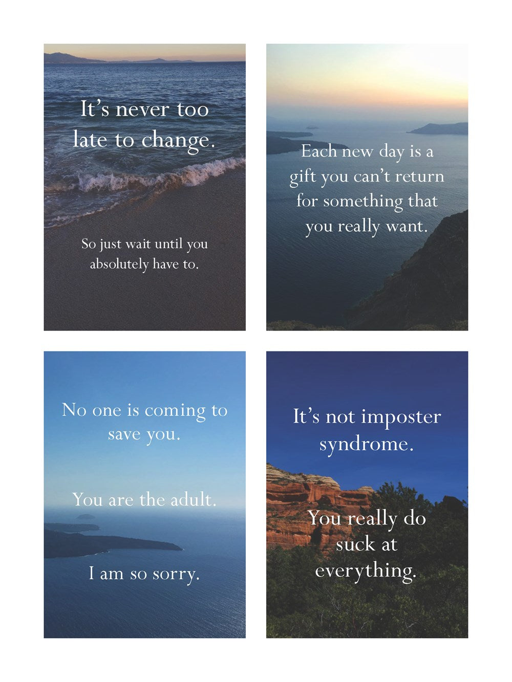 Disappointing Affirmations Sticker Book: 100+ Stickers to Stick Wherever