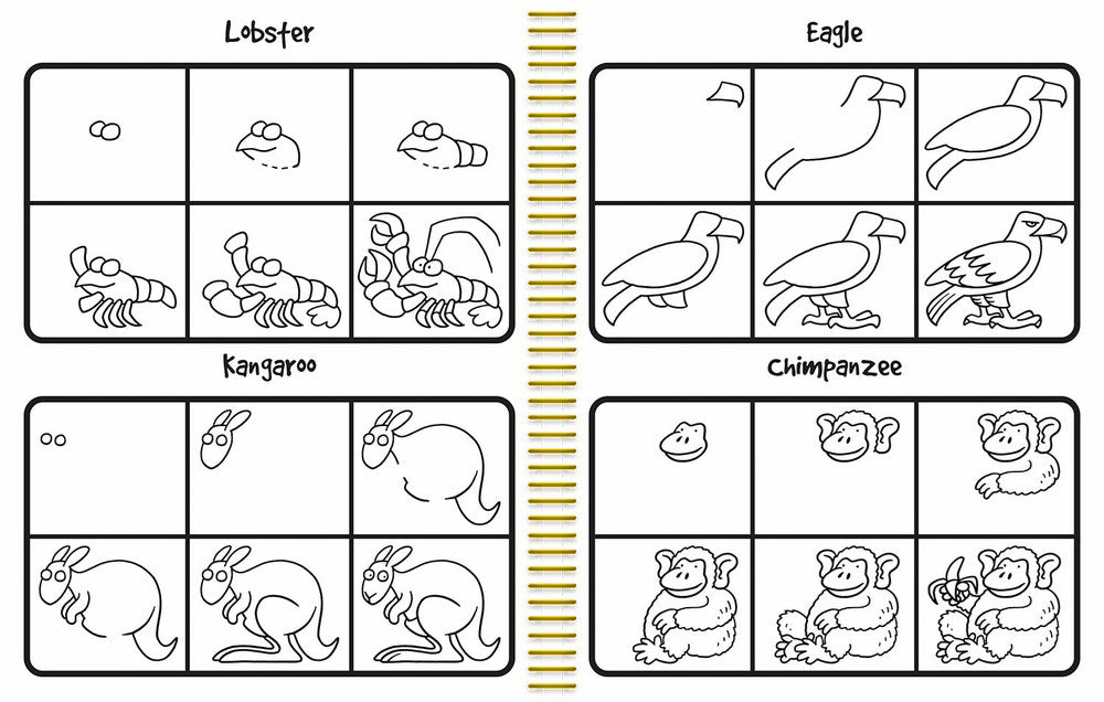 How To Draw 101 Animals