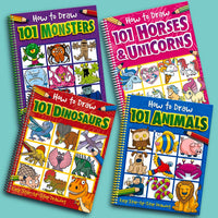 How To Draw 101 Monsters