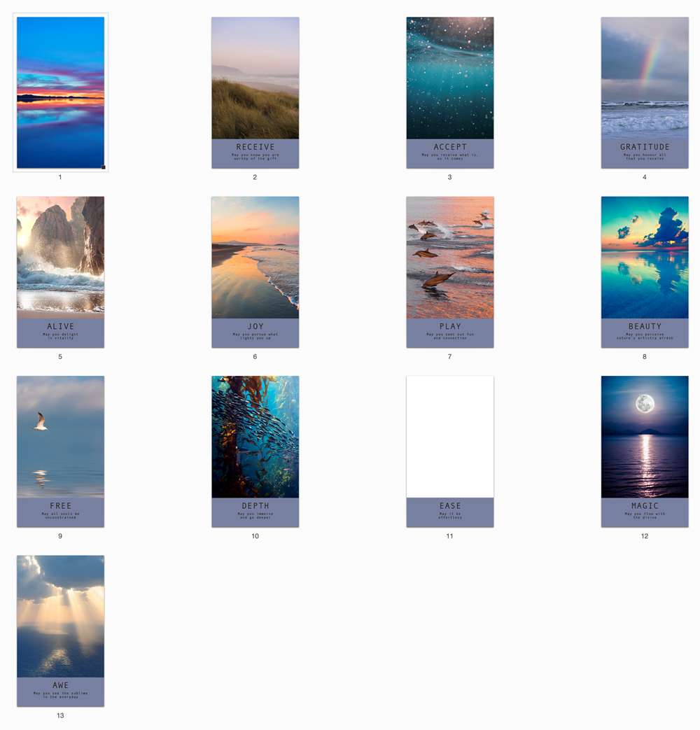 Sea Soul Journeys Oracle Cards