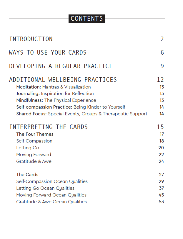 Sea Soul Journeys Oracle Cards