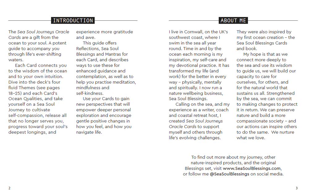Sea Soul Journeys Oracle Cards
