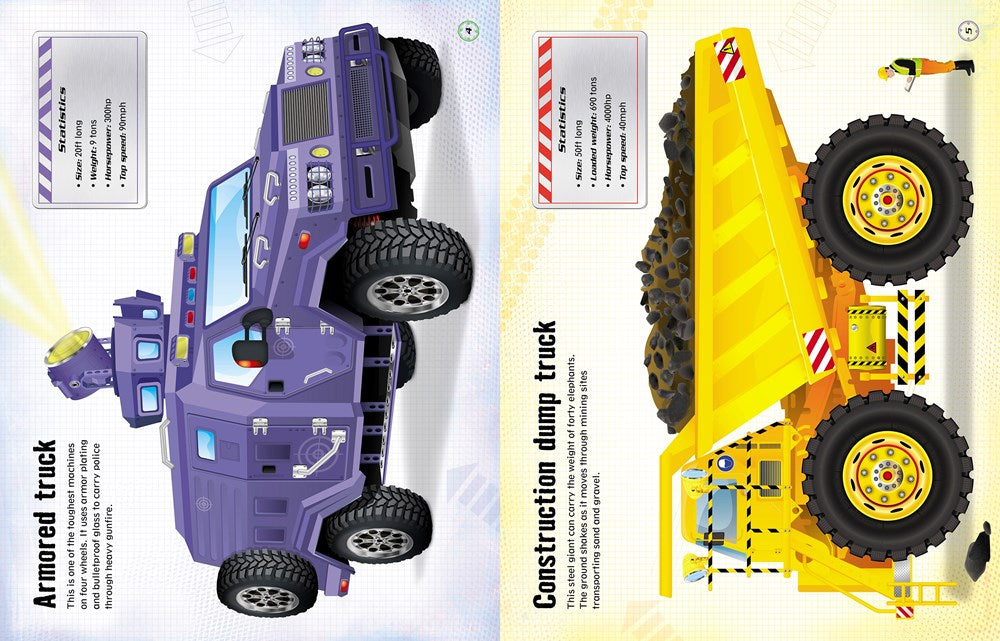 Build Your Own Trucks Sticker Book (Build Your Own Sticker Book)