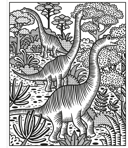 Dinosaurs Magic Painting Book: An Interactive No-Mess Magic Painting Activity Book for Kids, with Raptors, Pterodactyls, and Baby Dinos