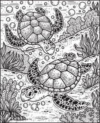 Narwhals and Other Sea Creatures Magic Painting Book
