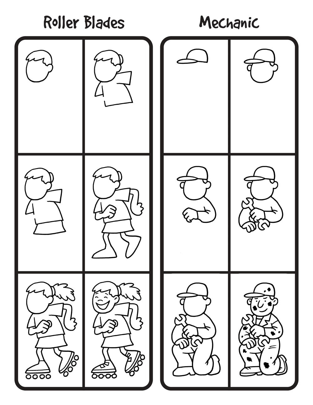 How to Draw 101 Funny People