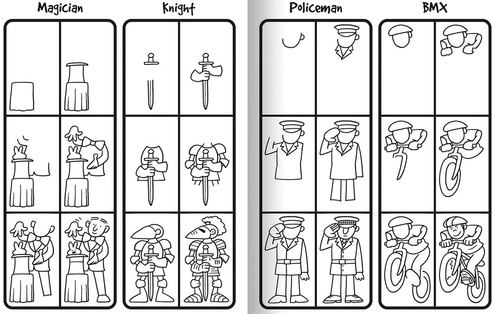 How to Draw 101 Funny People