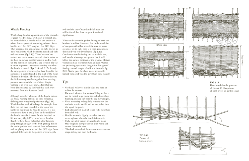 Green Woodworking Pattern Book