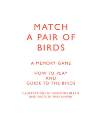 Match a Pair of Birds