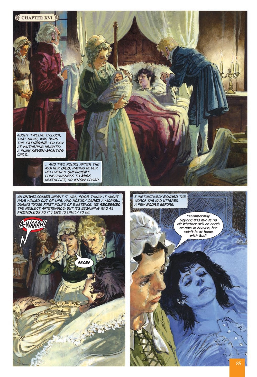 Wuthering Heights The Graphic Novel: Original Text