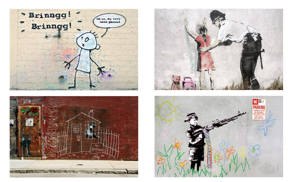 Banksy You Are An Acceptable Level of Threat and if You Were Not You Would Know About it