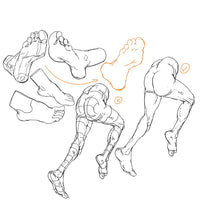 Anatomy for Artists: Drawing Form & Pose : The ultimate guide to drawing anatomy in perspective and pose with tomfoxdraws